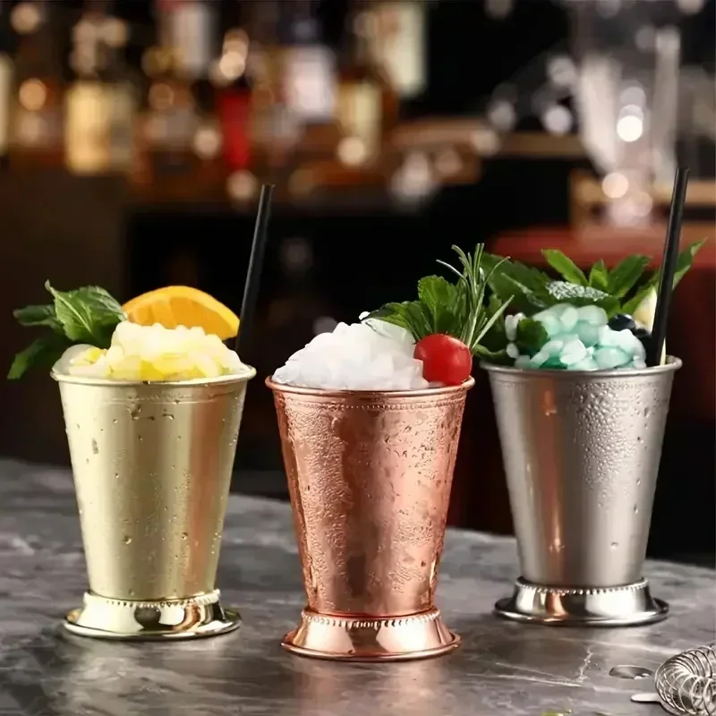 Wine With Beer Mix - Kubek do Mint Julep ze stali
