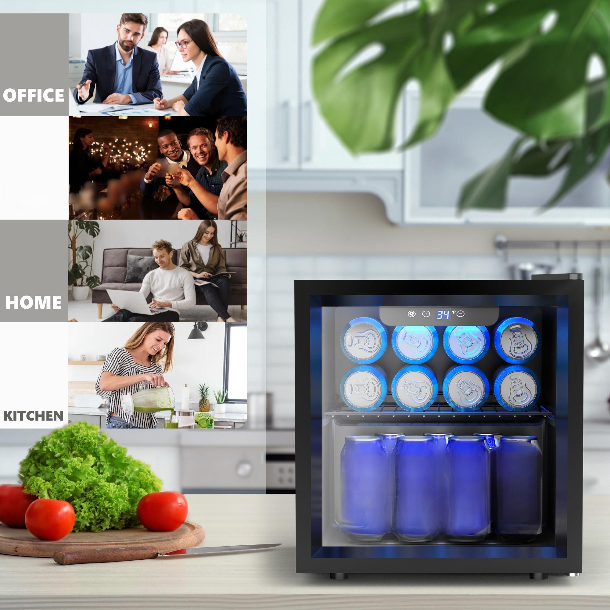 Minilodówka EKOJUCE z szklanym – Wine Beer Fridge recenzja i cena