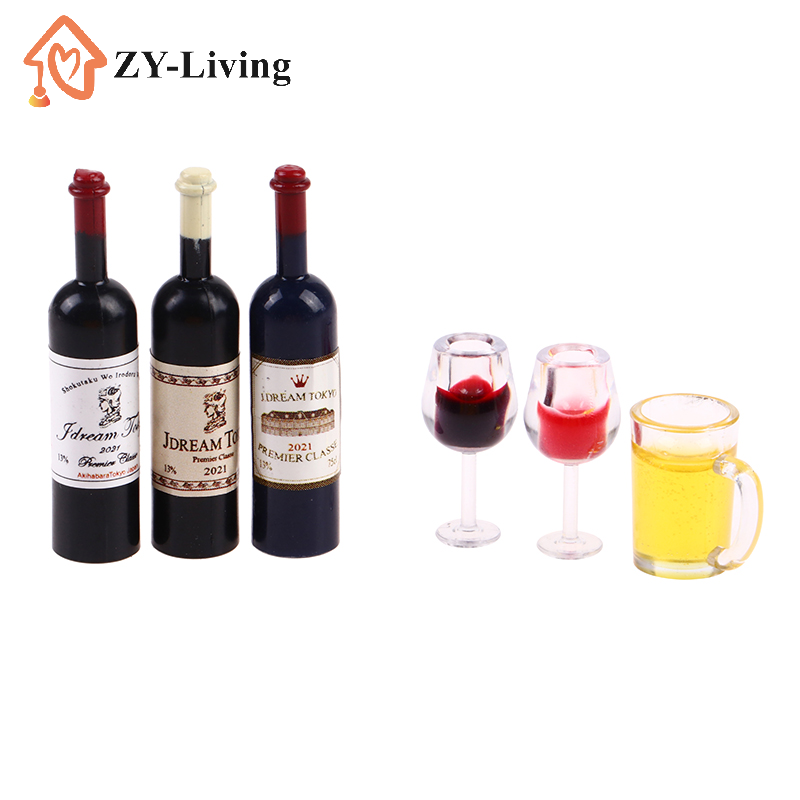5 szt. 1:12 Miniaturowe kielis – Wine Beer House recenzja i cena
