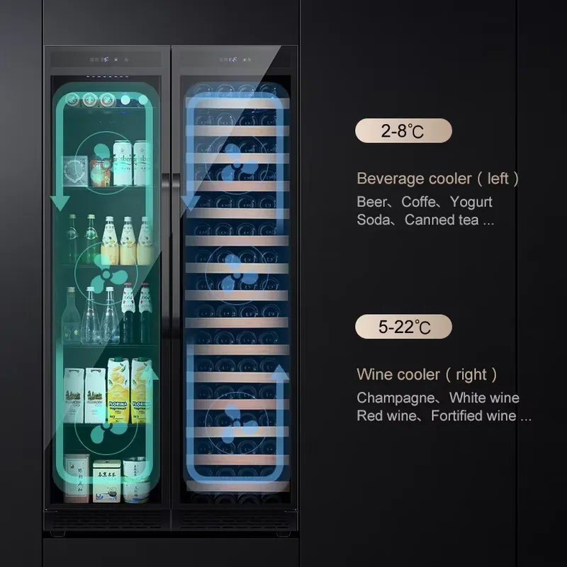 Wbudowana lodówka na napoje, d – Wine Beer Fridge recenzja i cena